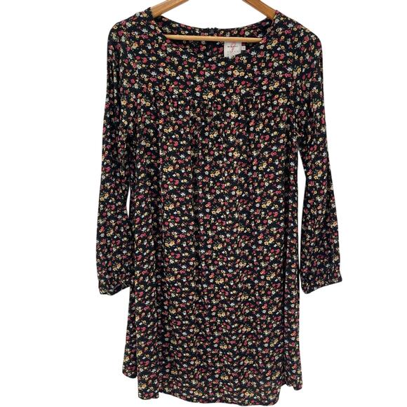 The Nines by Hatch Micro Ditsy Floral Boho Cottagecore Maternity Dress Size Med - Picture 2 of 11